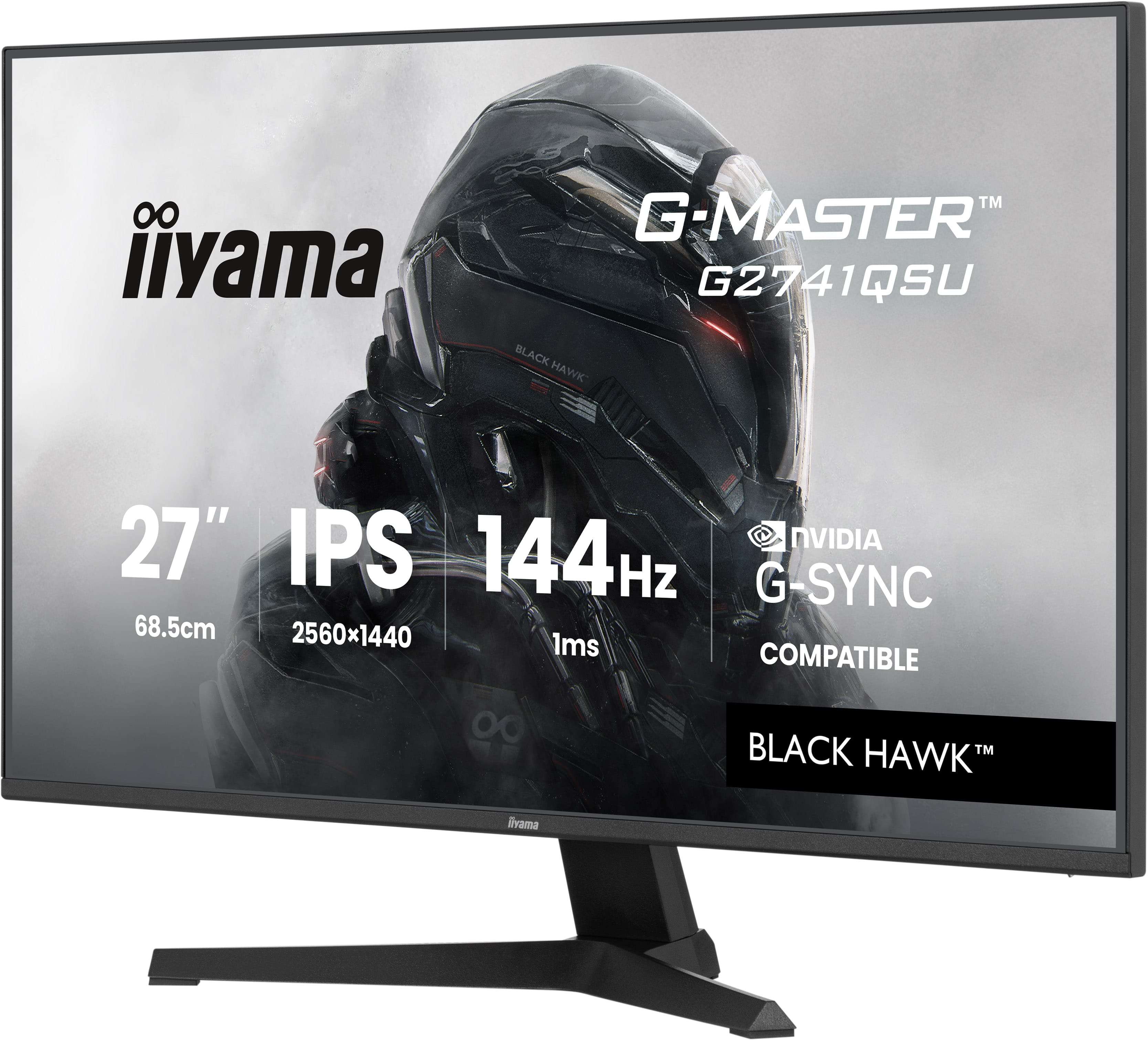 Iiyama G-Master G2741QSU-B1 QHD Ga - Flachbildschirm (TFT/LCD) - 27