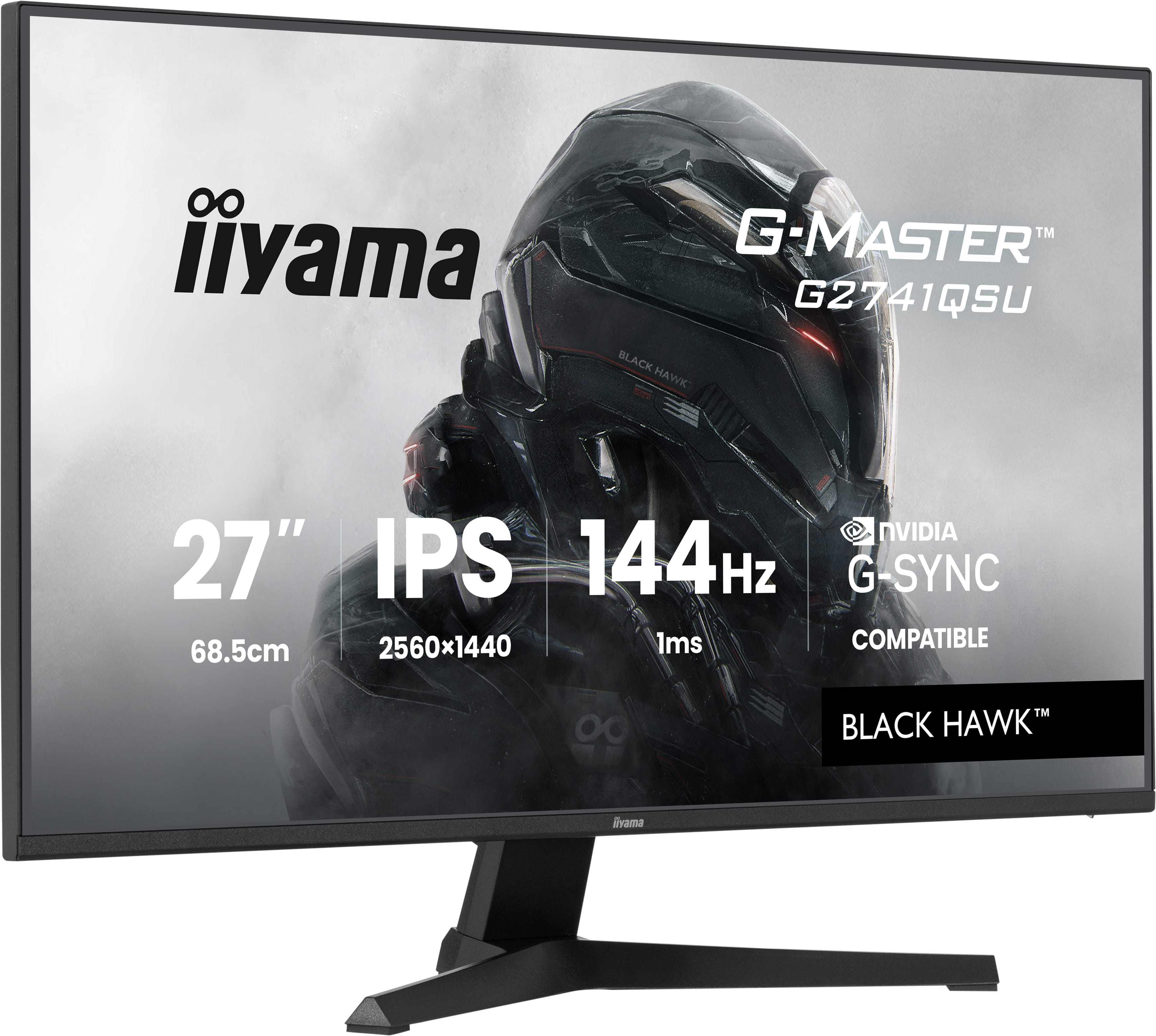 Iiyama G-Master G2741QSU-B1 QHD Ga - Flachbildschirm (TFT/LCD) - 27