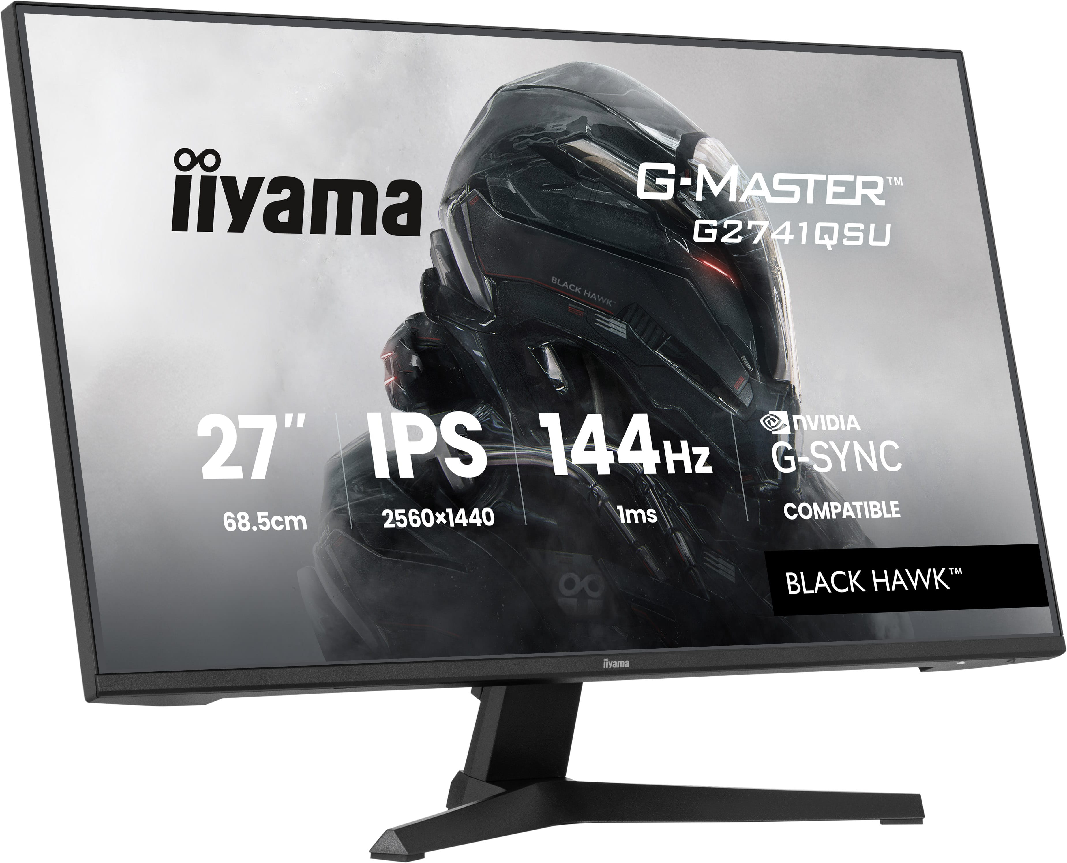 Iiyama G-Master G2741QSU-B1 QHD Ga - Flachbildschirm (TFT/LCD) - 27