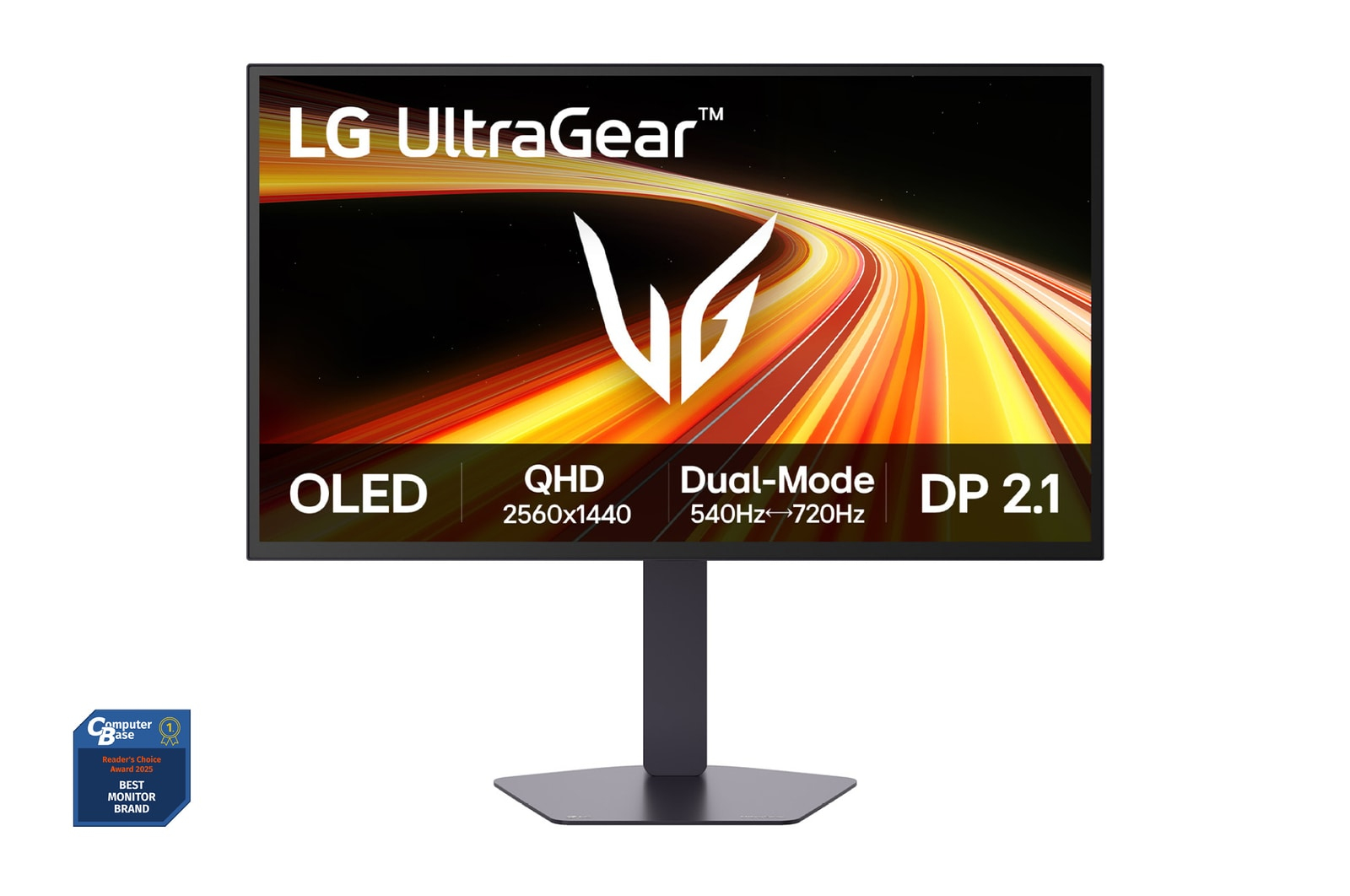 LG 27GX790B-B pantalla para PC 68,6 cm (27) 2560 x 1440 Pixeles Quad HD OLED Negro