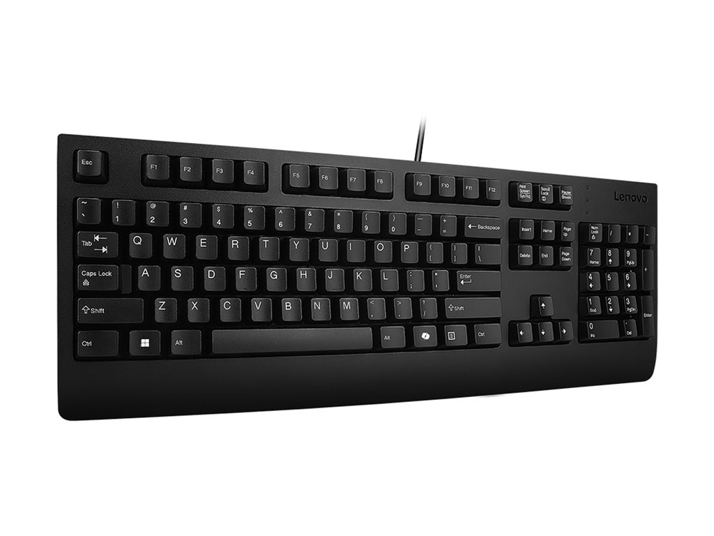 Lenovo Preferred Pro II clavier maison/bureau USB Slovaque Noir