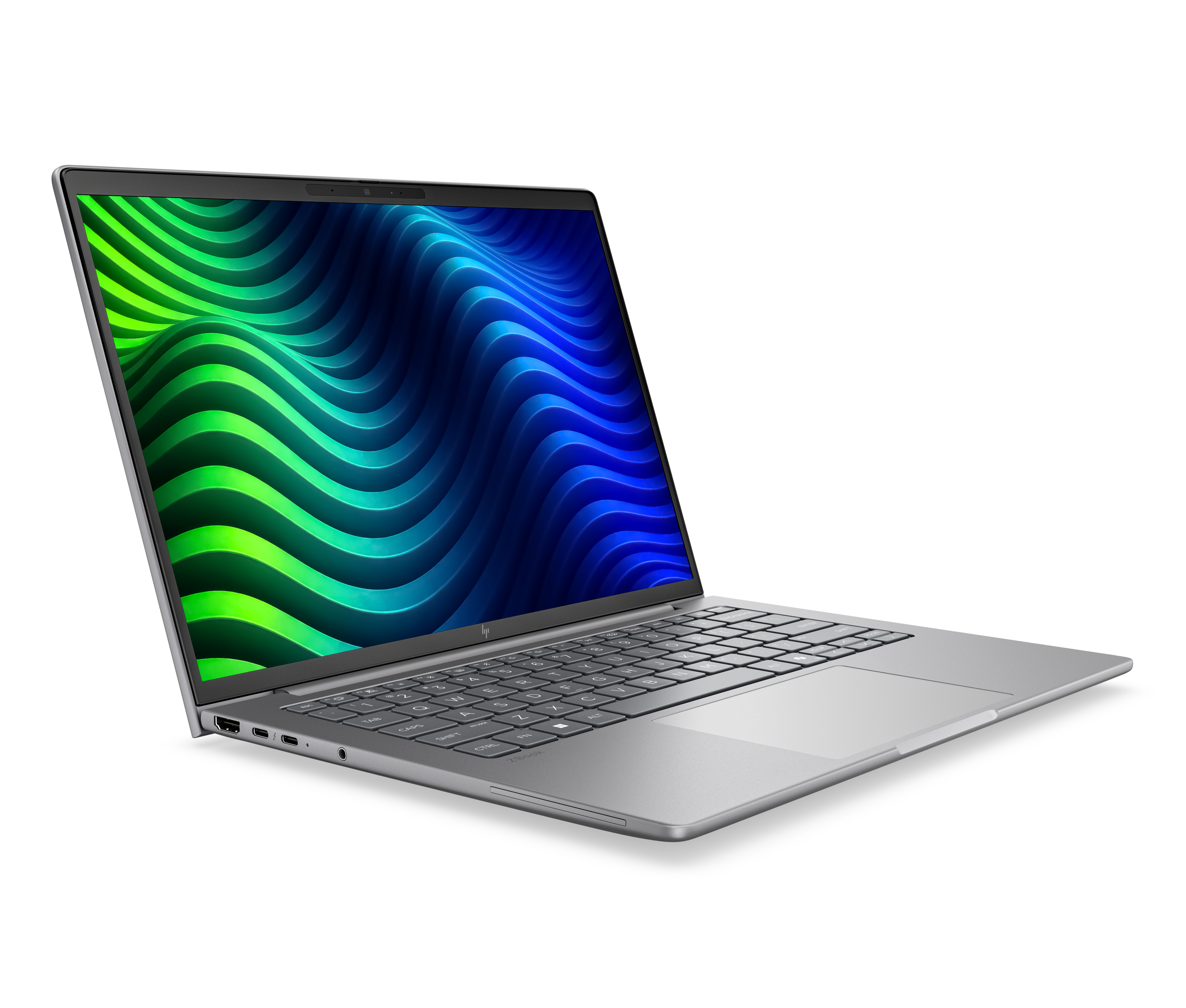 HP DK3A2ET ordenador portatil Copilot+ PC Intel Core Ultra 9 386H 35,6 cm (14) 2.5K 48 GB DDR5-SDRAM 1 TB SSD Wi-Fi 7 (802.11be) Windows 11 Pro AI Workstation, AI PC Plata