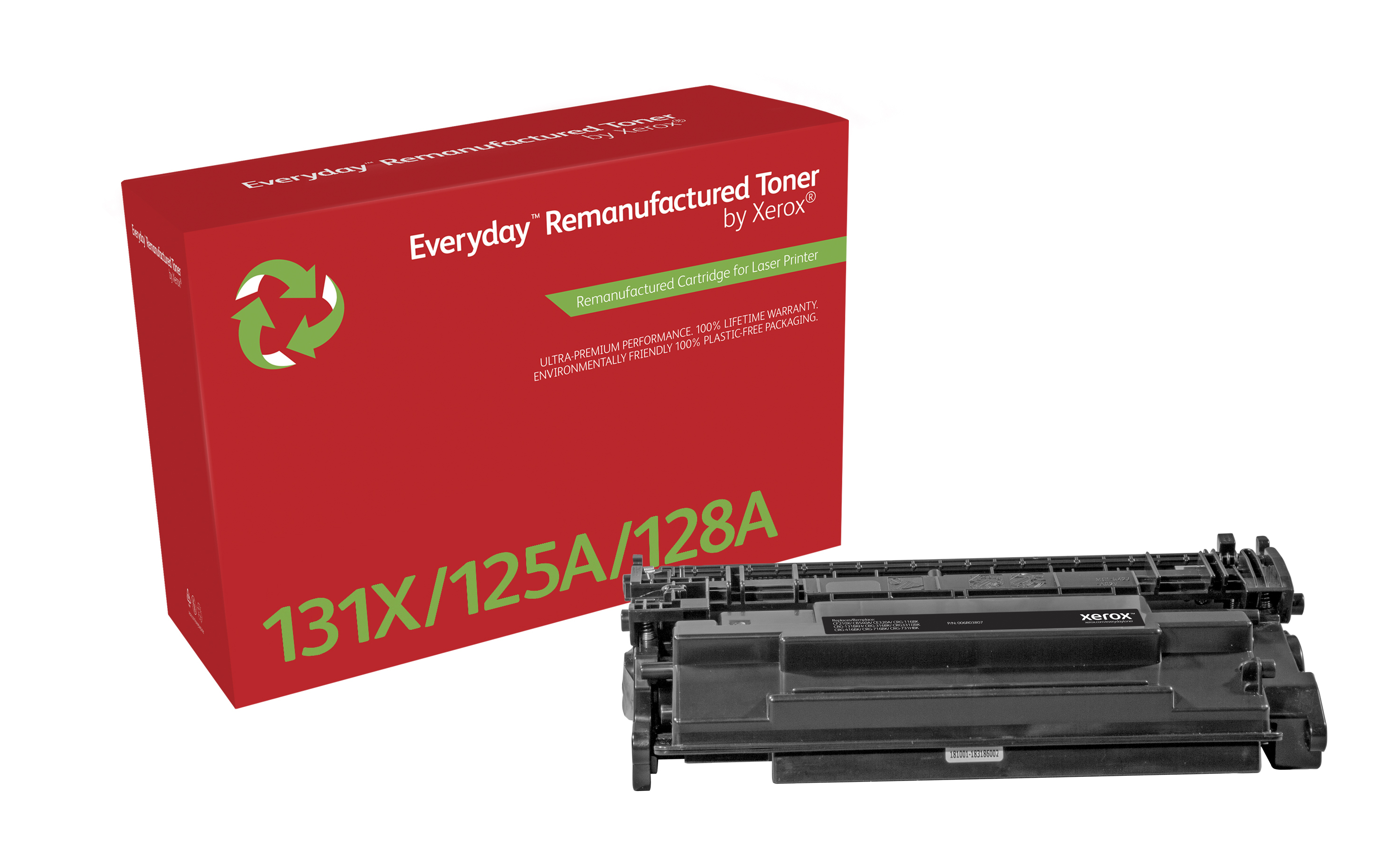 Xerox Everyday - Schwarz - kompatibel - Tonerpatrone (Alternative zu: HP CB540A, HP CE320A, HP CF210X, Canon CRG-116BK, Canon CRG-131BKH)