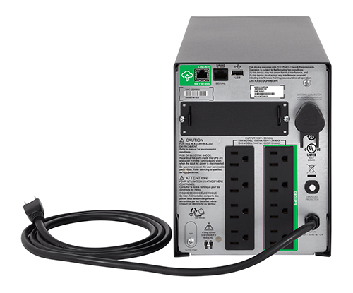 APC SMT1500C gruppo di continuit� (UPS) A linea interattiva 1,44 kVA 1000 W 8 presa(e) AC