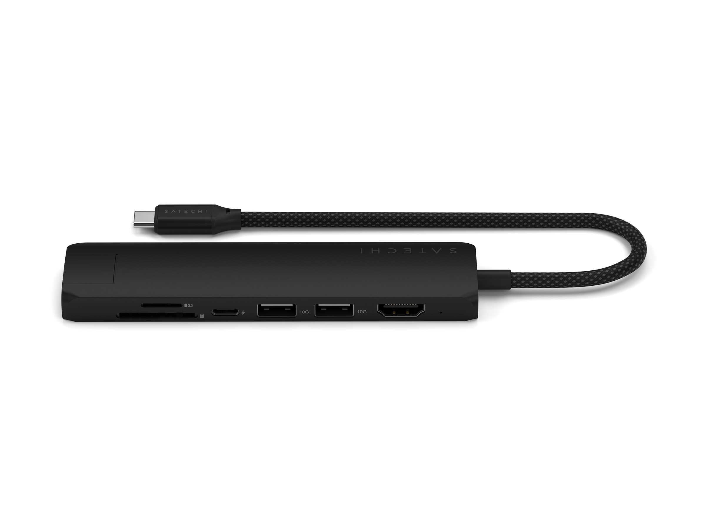 Satechi 7-in-1 - Dockingstation - USB-C / USB 3.2 Gen 2 x 2