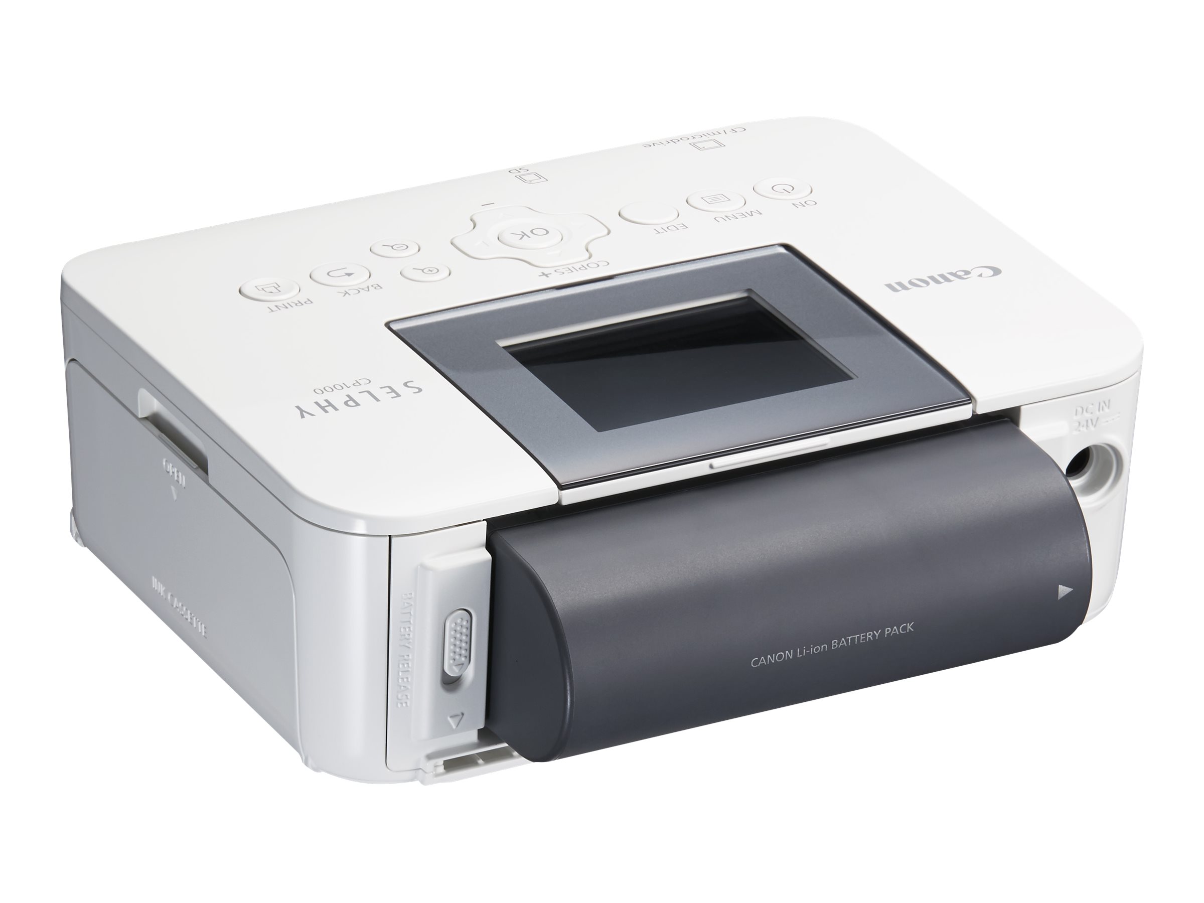 Canon SELPHY CP1000 -Specification - SELPHY Compact Photo Printers