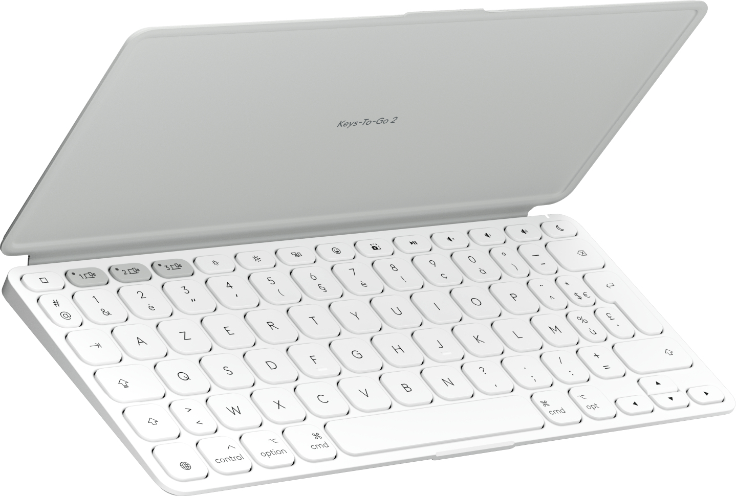Logitech Keys-To-Go 2 for iPad - Tastatur - built-in cover