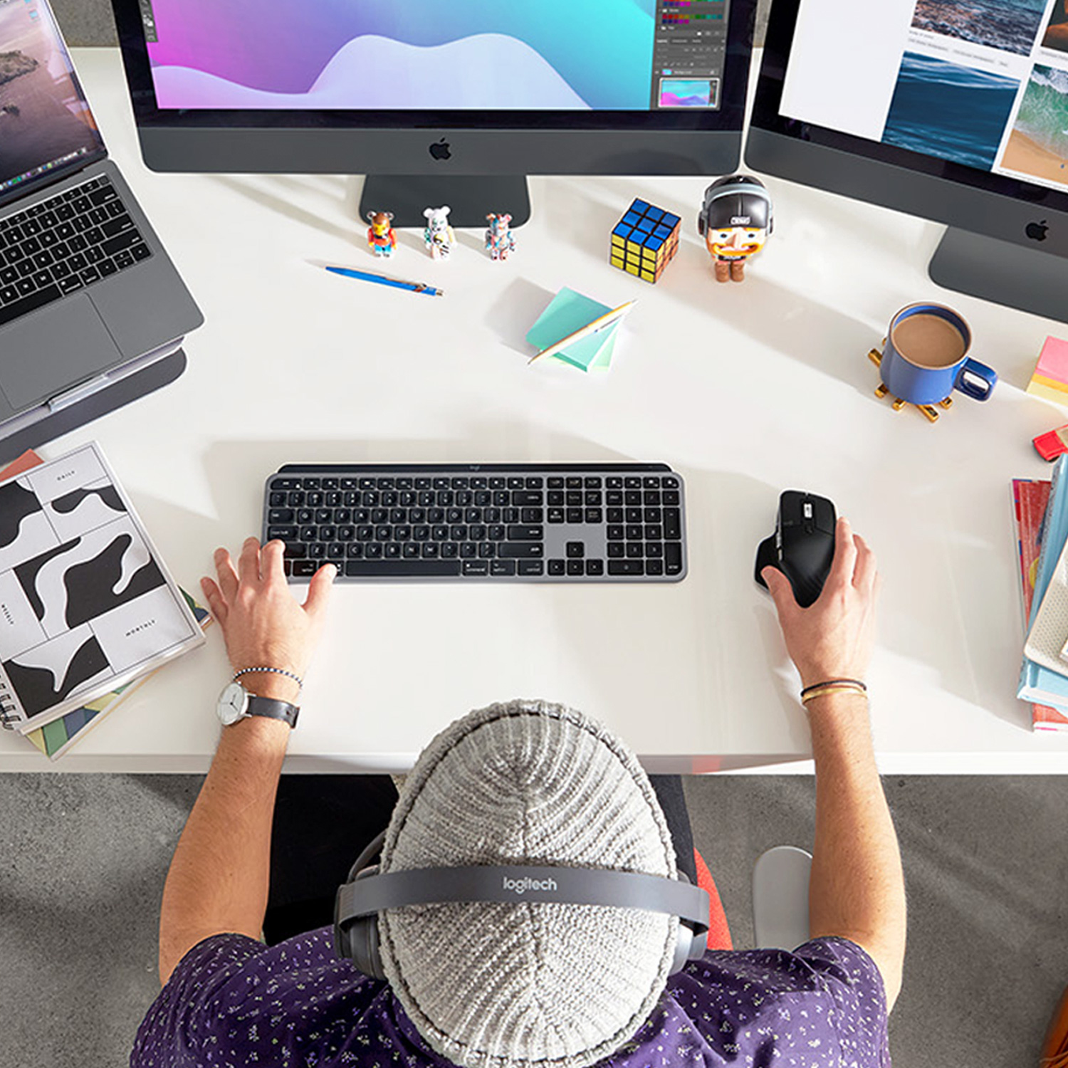 Logitech MX Keys for Mac Advanced Wireless Illuminated Keyboard