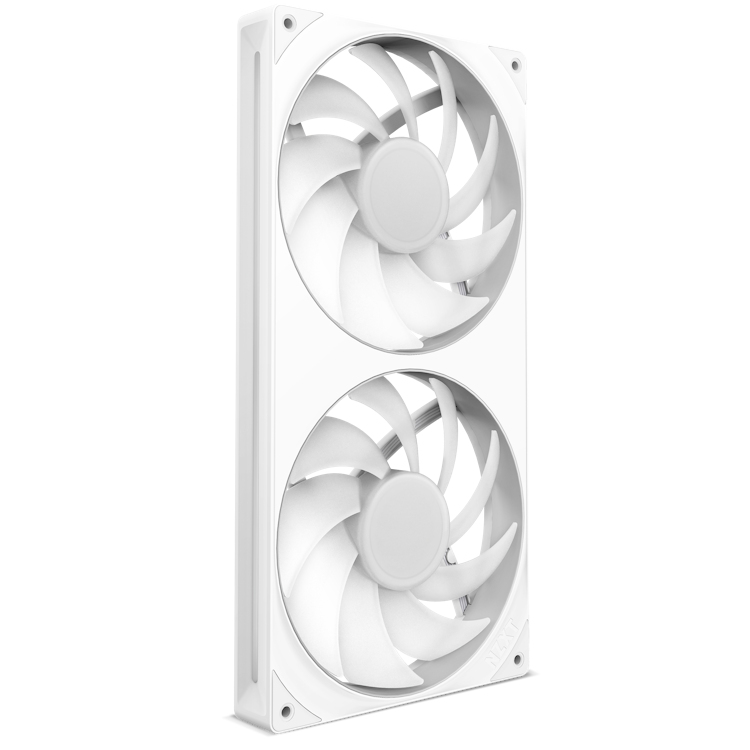 NZXT RF-U28HF-W1 syst�me de refroidissement d ordinateur Boitier PC Ventilateur Blanc 1 pi�ce(s)