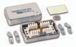 Wirewin CB KAT6 STP bo�te de jonction r�seau Gris