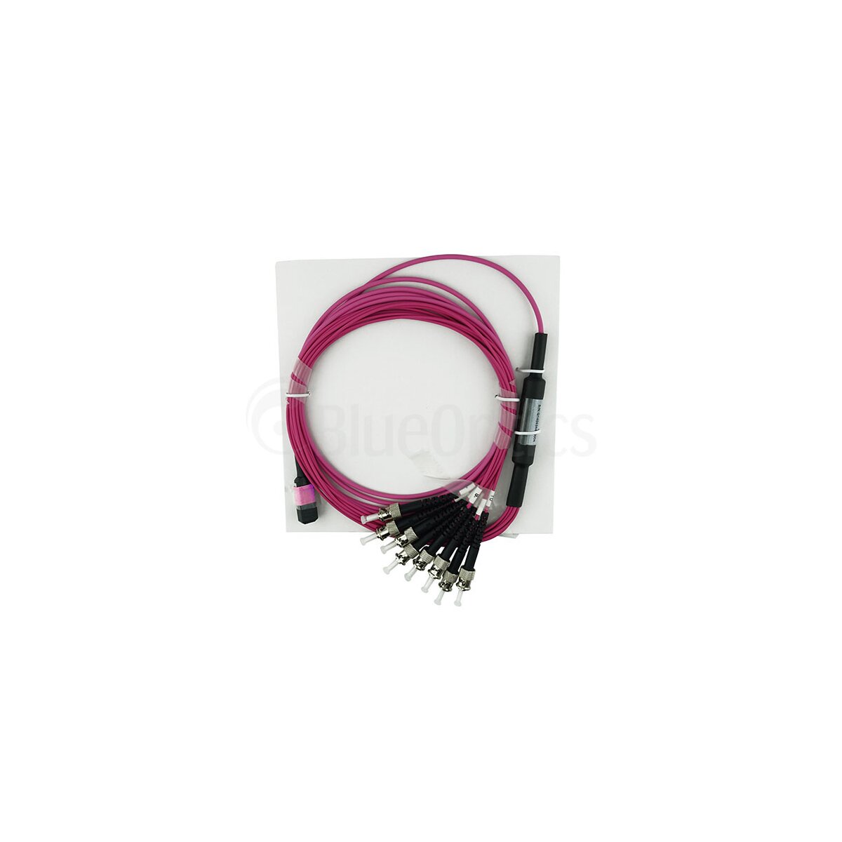 BlueOptics LWL MTP/4xST Breakout Kabel OM4 3 Meter