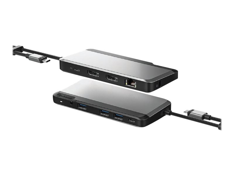 ALOGIC U1CAD-SGR laptop dock/port replicator Wired USB 3.2 Gen 1 (3.1 Gen 1) Type-C Grey