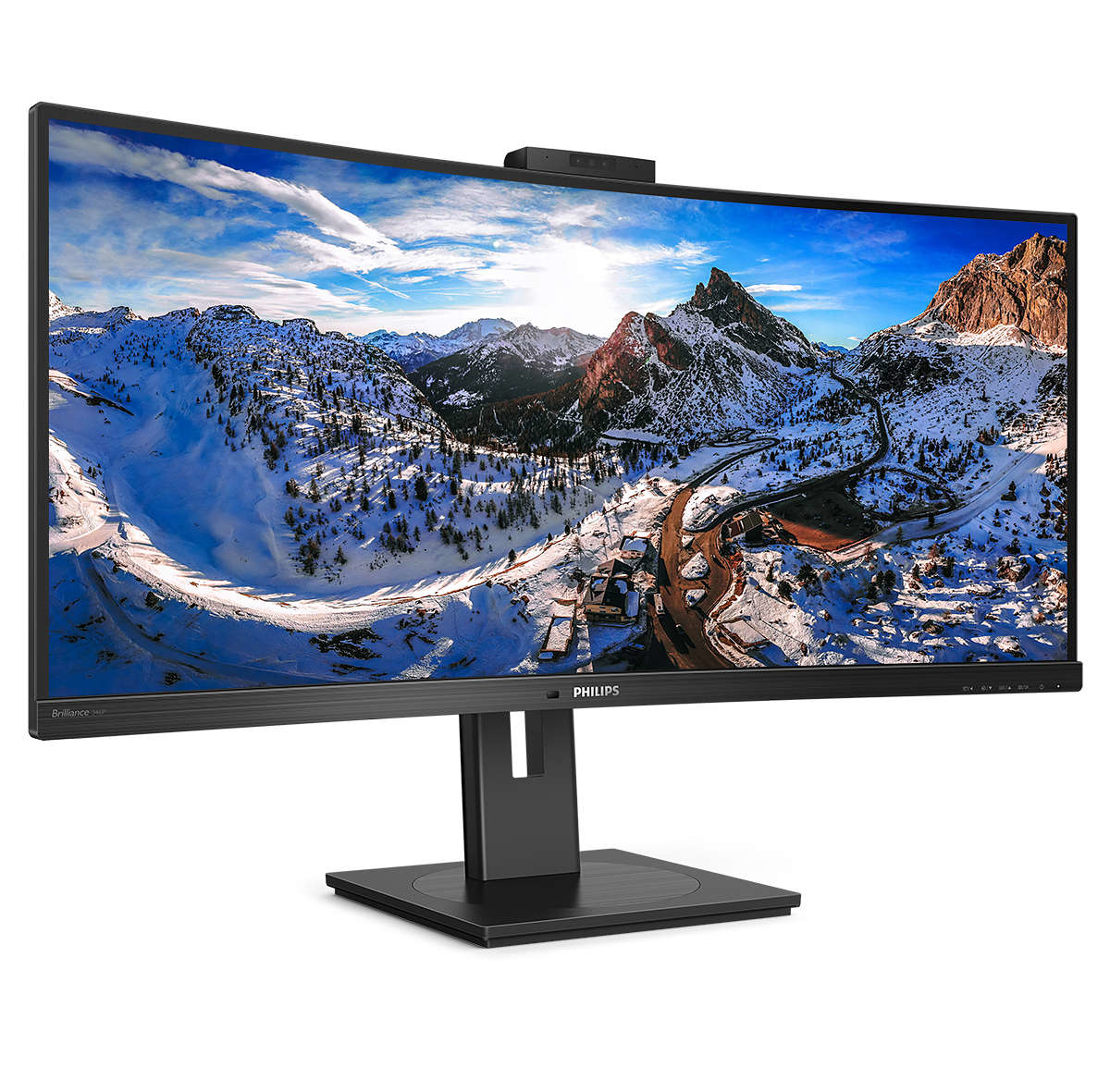 Philips P-line 346P1CRH - LED-Monitor - gebogen - 86.36 cm (34)