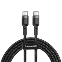 Baseus CATKLF-G91 - 1 m - USB C - USB C - 0,48 Gbit/s - Schwarz