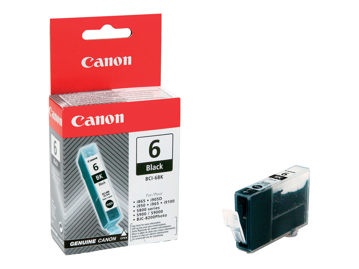 Canon BCI-6BK black SECU cartucho de tinta Original Negro