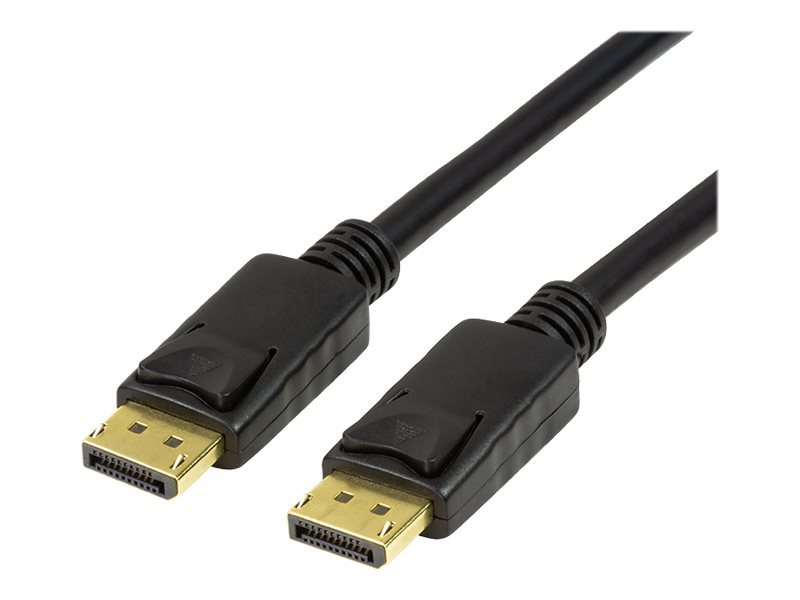 LogiLink CV0121 cable DisplayPort 3 m Negro