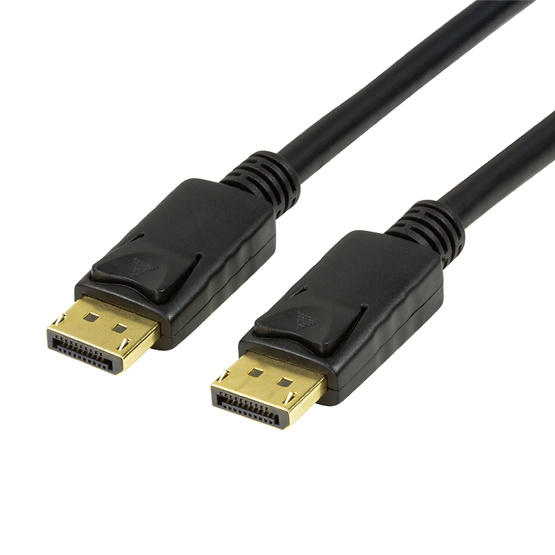 LogiLink CV0121 cable DisplayPort 3 m Negro
