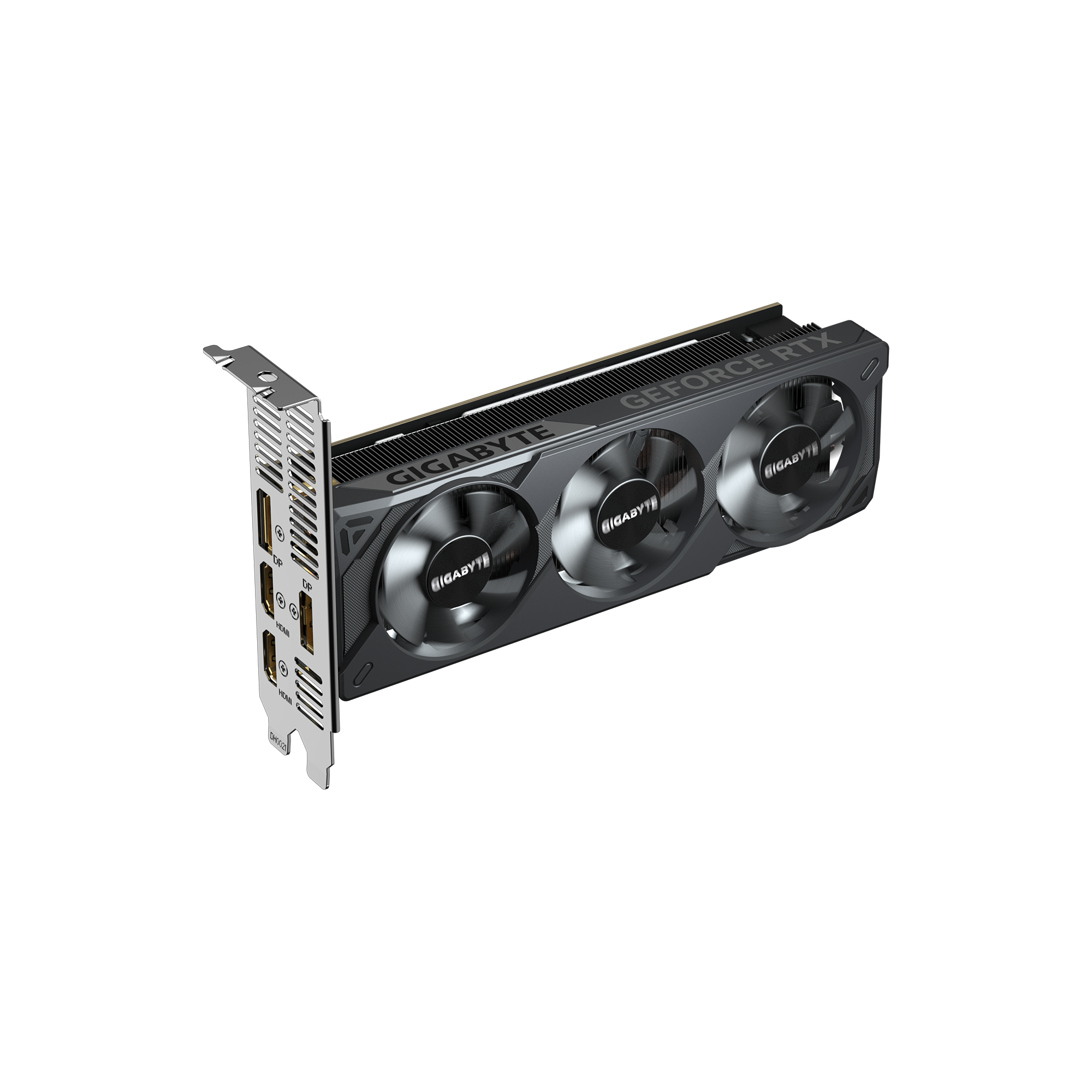 GIGABYTE GeForce RTX 5050 OC Low Profile 8G Scheda Grafica - 8GB GDDR6, 128bit, PCI-E 5.0, 2587MHz Frequenza core, 2 x DP, 2 x HDMI, NVIDIA DLSS 4, GV-N5050OC-8GL