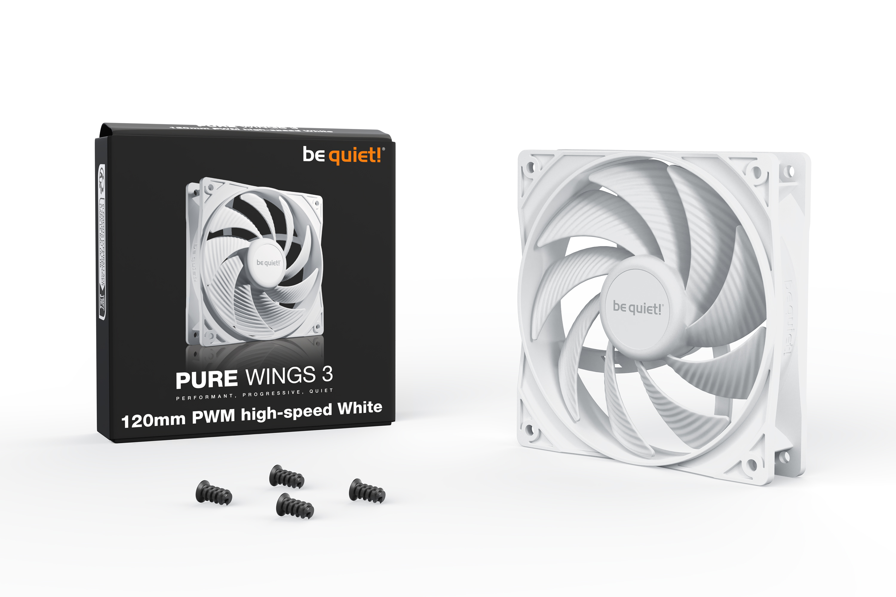 Be Quiet! Pure Wings 3 120mm PWM high-speed weiss