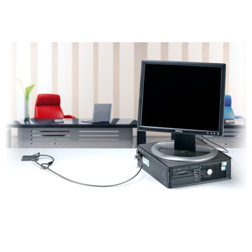 DELL MicroSaver Twin c�ble antivol Argent