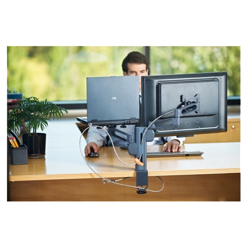 DELL MicroSaver Twin c�ble antivol Argent