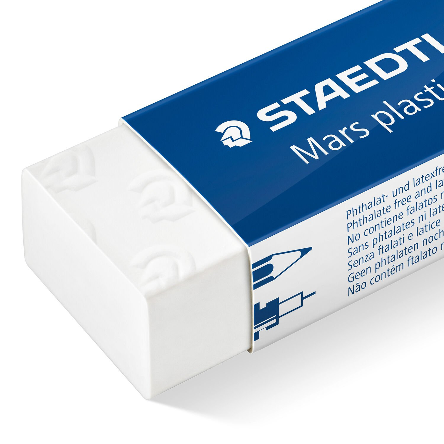 STAEDTLER Mars plastic combi - Radierer - 6.5