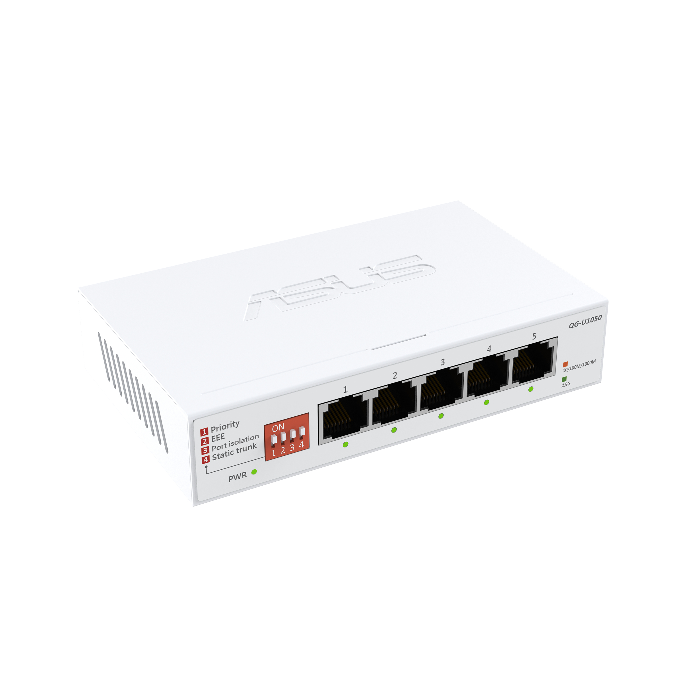 ASUS QG-U1050 Non gestito 2.5G Ethernet (100/1000/2500) Bianco