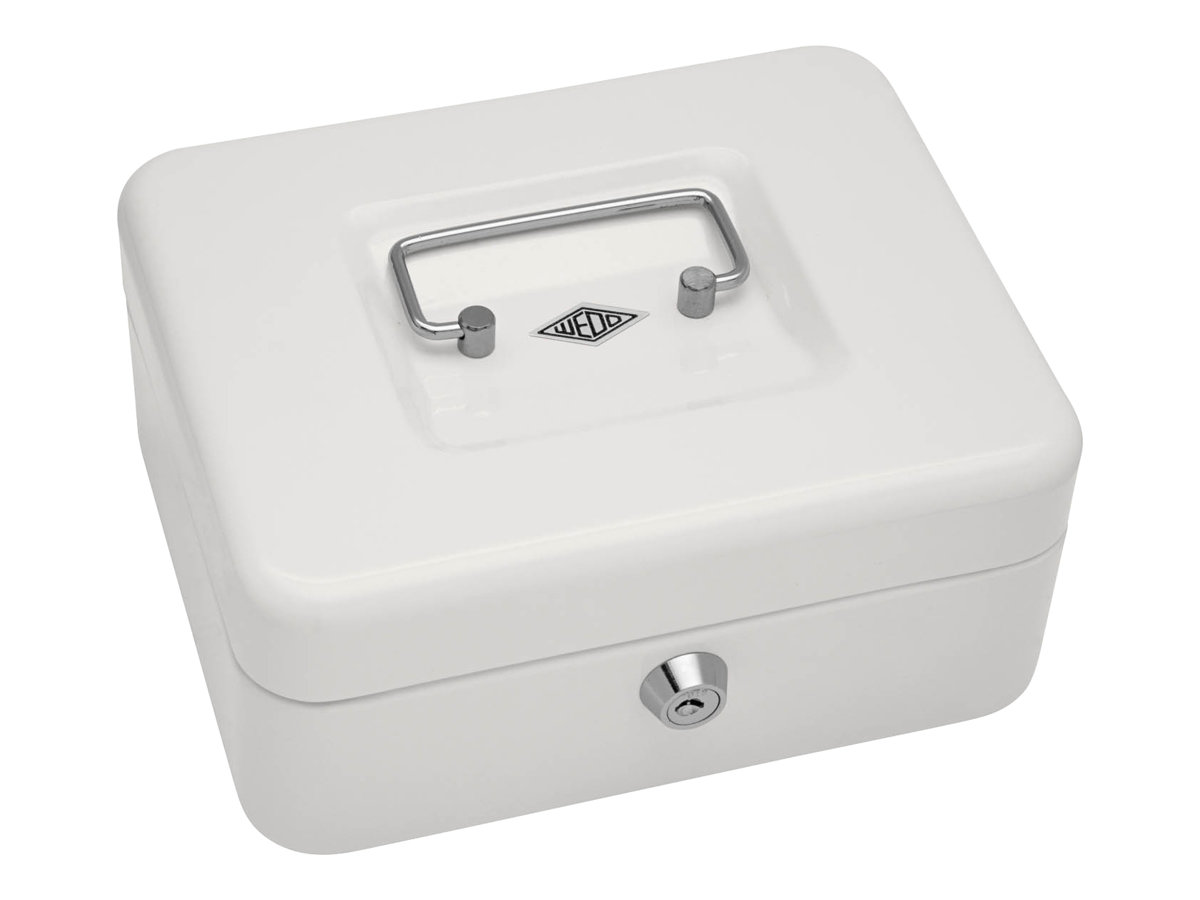 Wedo 145 200X cash/ticket box Steel White