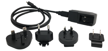 BrightSign Series three LS player replacement power supply including four international