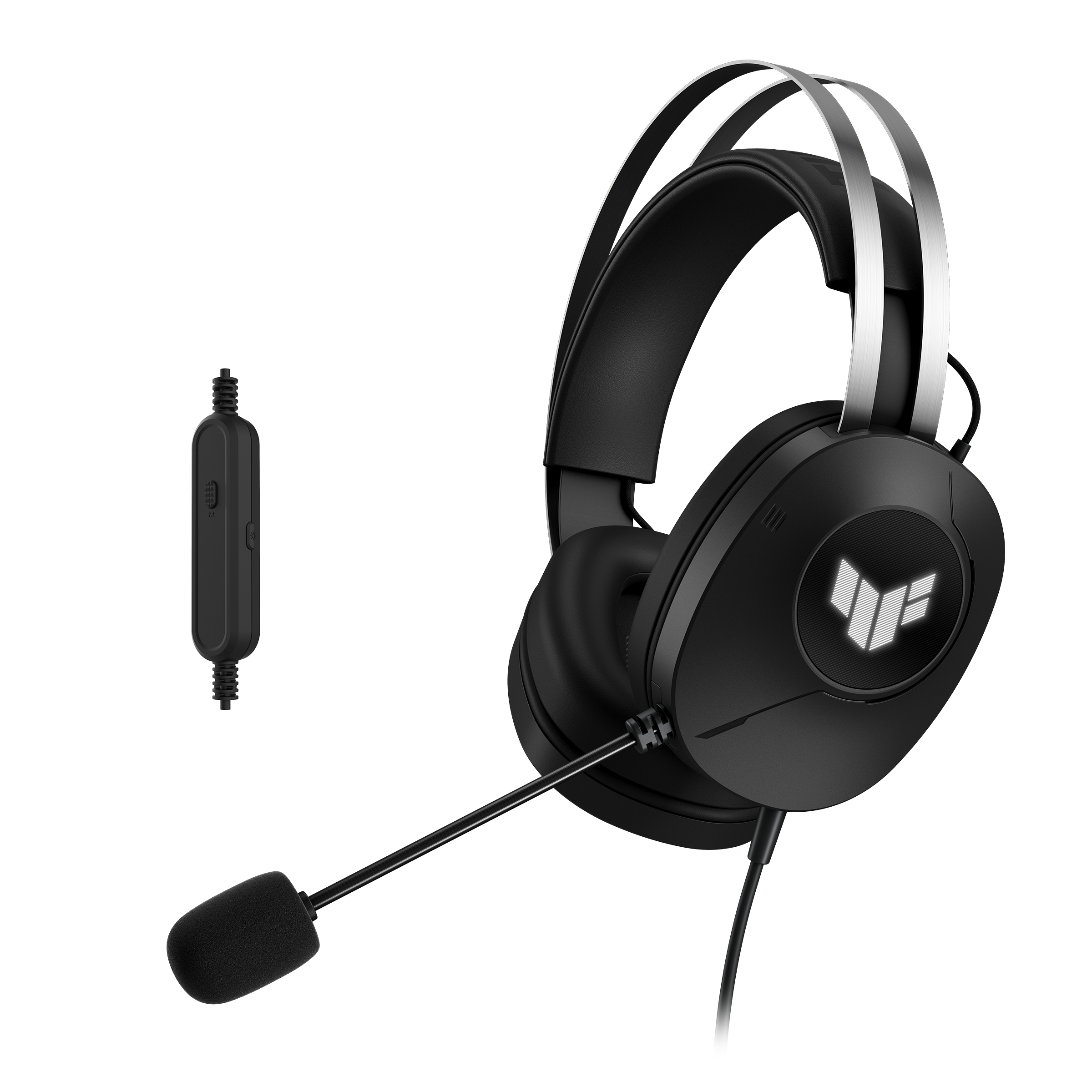 ASUS TUF Gaming H1 Gen II Auriculares Almbrico Diadema Juego USB tipo A Negro
