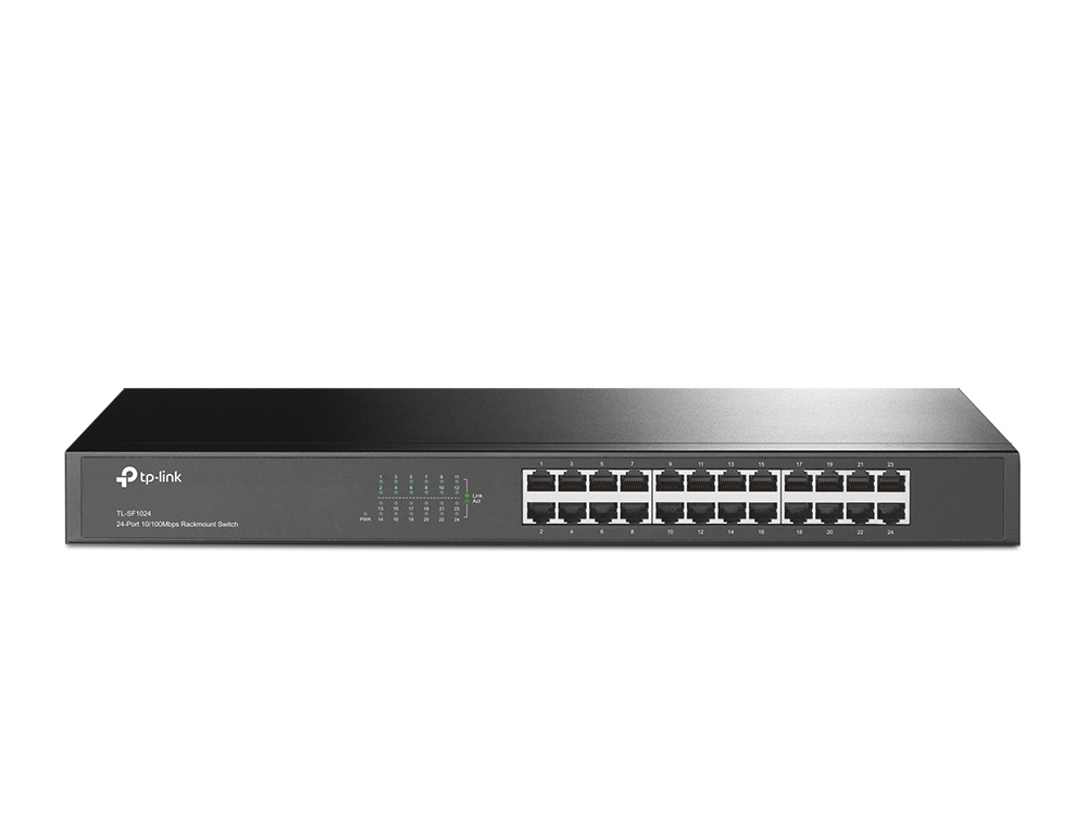 TP-Link TL-SF1024 switch No administrado Fast Ethernet (10/100) Negro