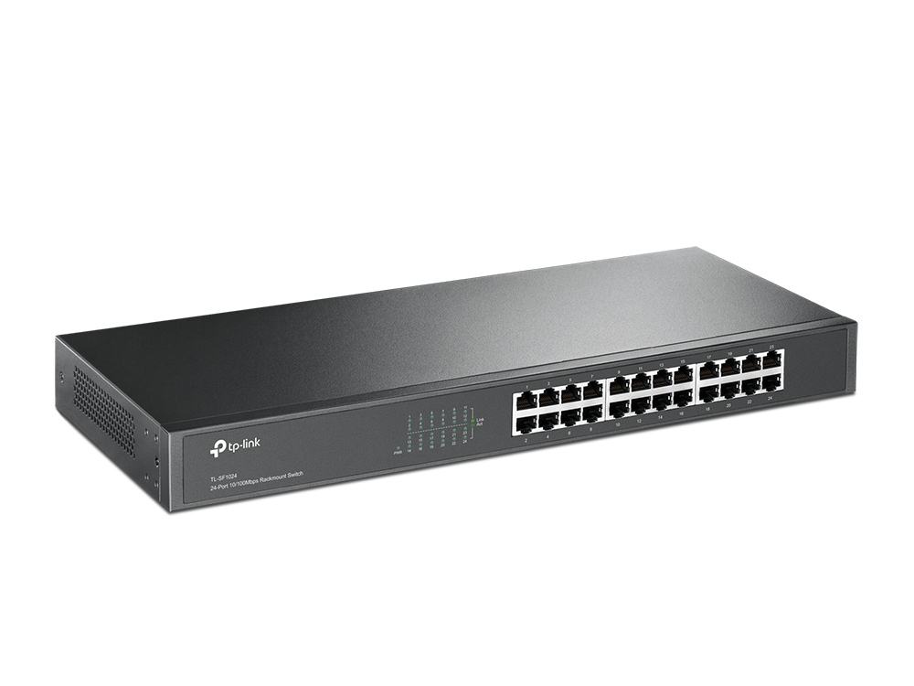 TP-Link TL-SF1024 switch No administrado Fast Ethernet (10/100) Negro
