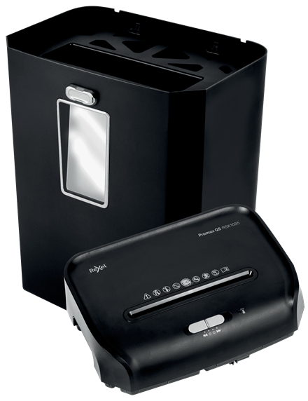 Rexel QS RSX1035 distruggi documenti Triturazione incrociata 60 dB 22 cm Nero