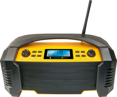 Schwaiger WORKS4YOU DABWORK2 513 - Tragbares DAB-Radio