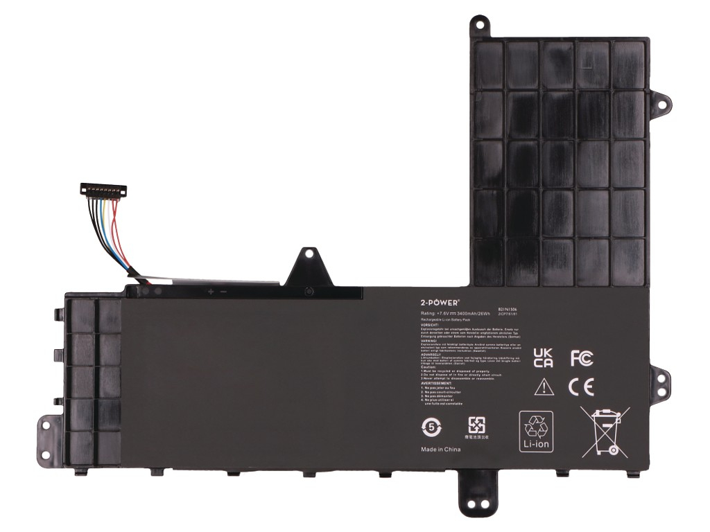 2-power Main Battery Pack - Batterie - 3.400 mAh