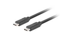 Lanberg CA-CMCM-32CU-0010-BK - 1 m - USB C - USB C - USB 3.2 Gen 2 (3.1 Gen 2) - Schwarz