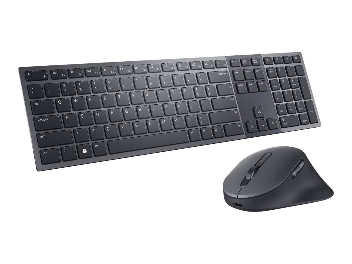 DELL KM900 teclado Ratn incluido RF Wireless + Bluetooth QWERTZ Alemn Grafito