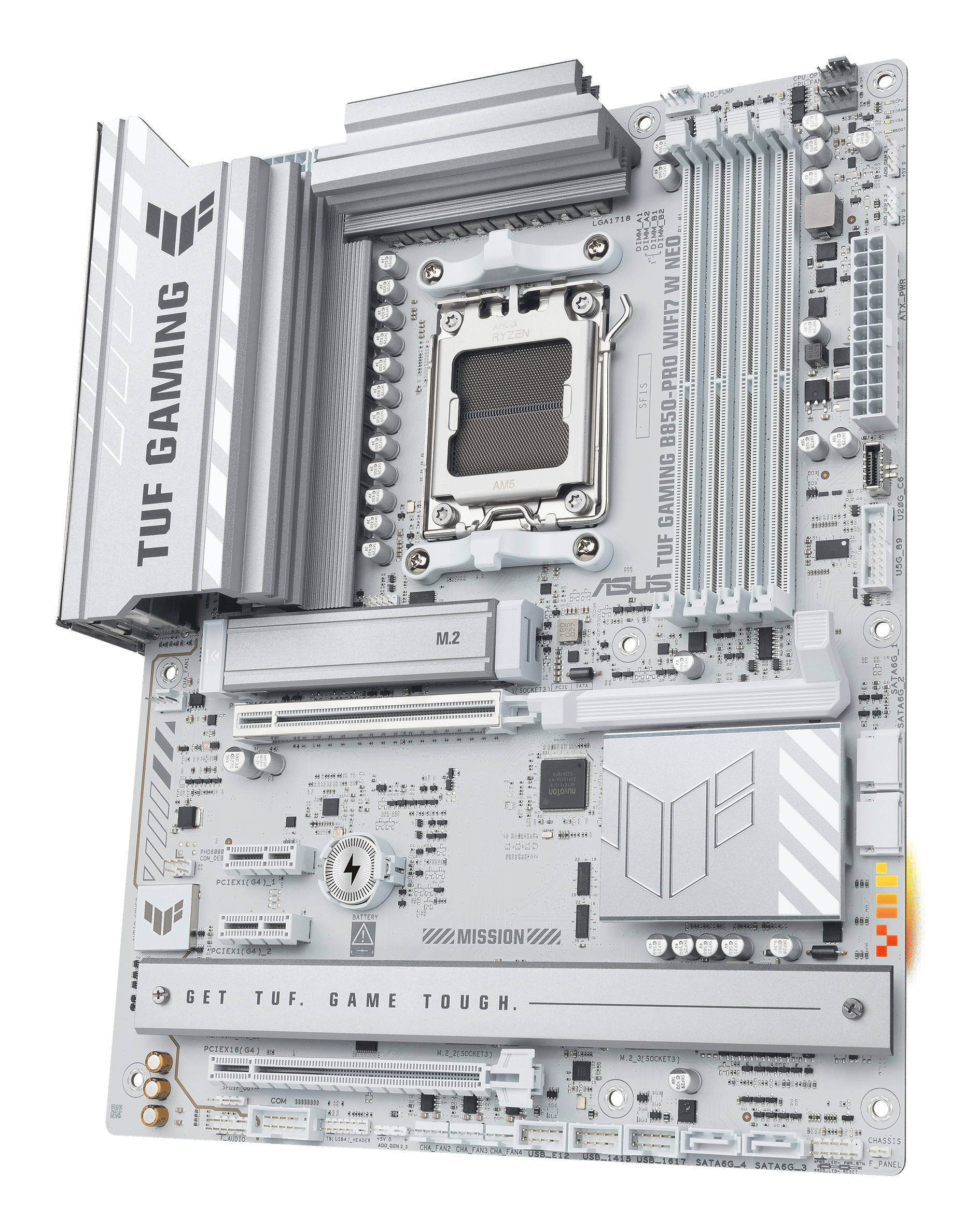 ASUS TUF GAMING B850-PRO WIFI7 W NEO AMD B850 Emplacement AM5 ATX