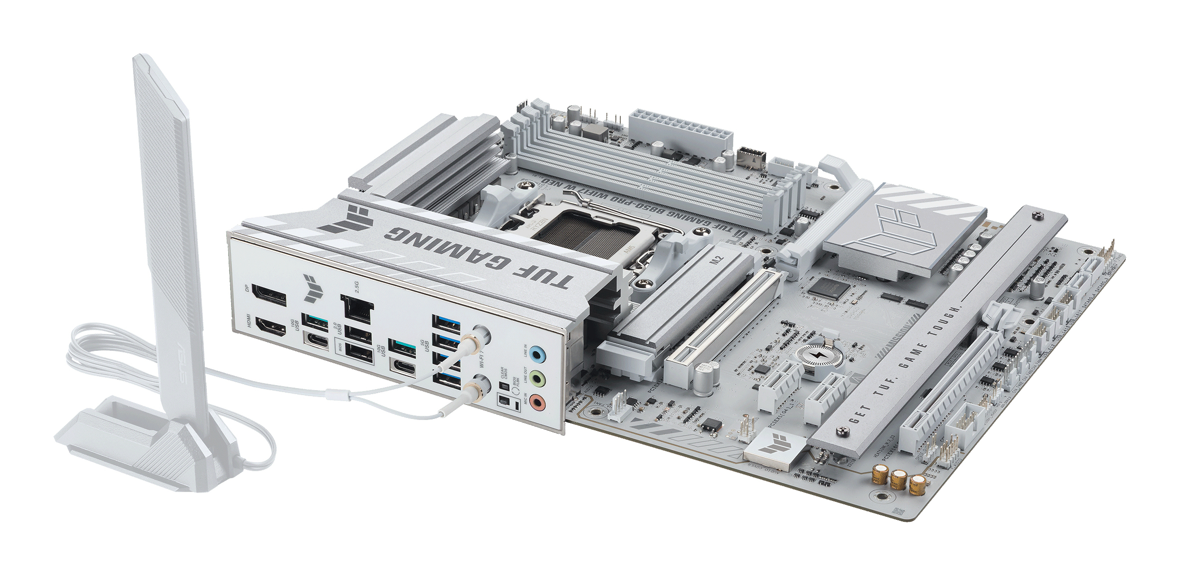 ASUS TUF GAMING B850-PRO WIFI7 W NEO AMD B850 Emplacement AM5 ATX