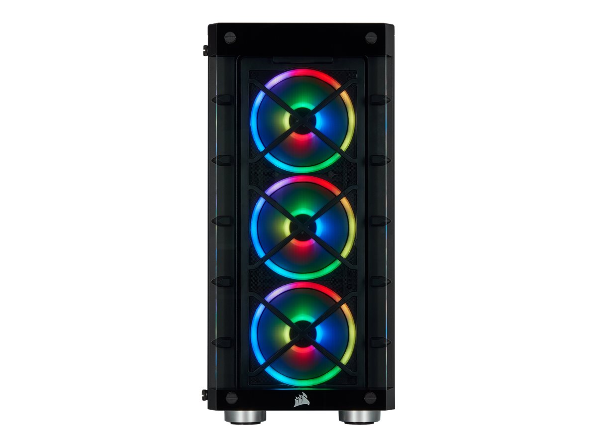 Corsair iCUE 465X RGB - Tower - ATX - Seitenteil mit Fenster (geh�rtetes Glas)