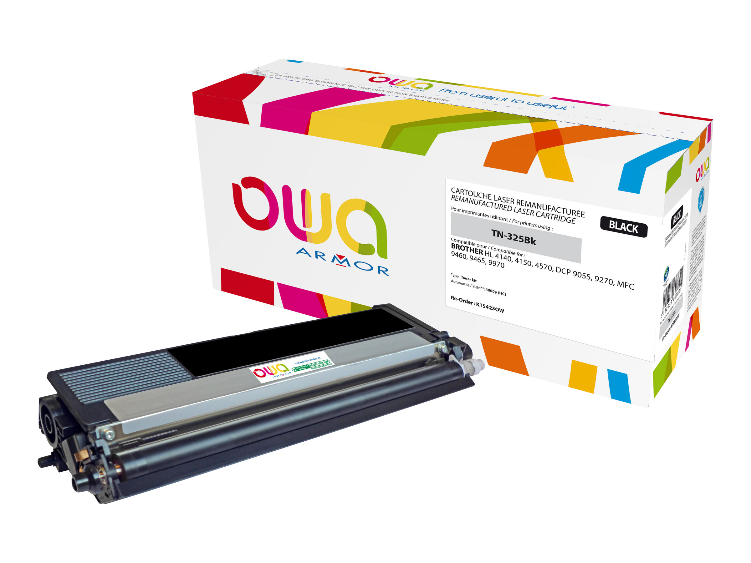 Armor K15423OW toner cartridge 1 pc(s) Compatible Black