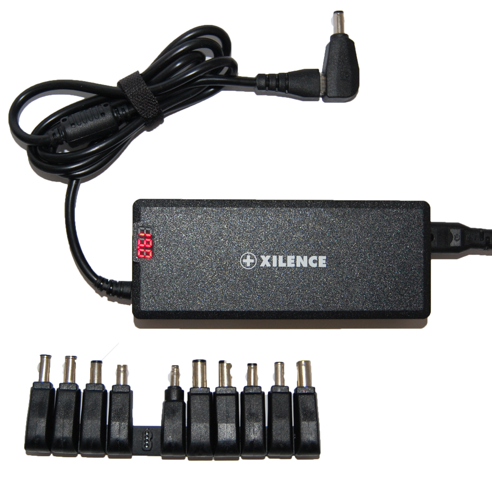 Xilence XM008 adaptador e inversor de corriente Interior 75 W Negro