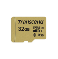 Transcend 500S - Flash-Speicherkarte (microSDHC/SD-Adapter inbegriffen)