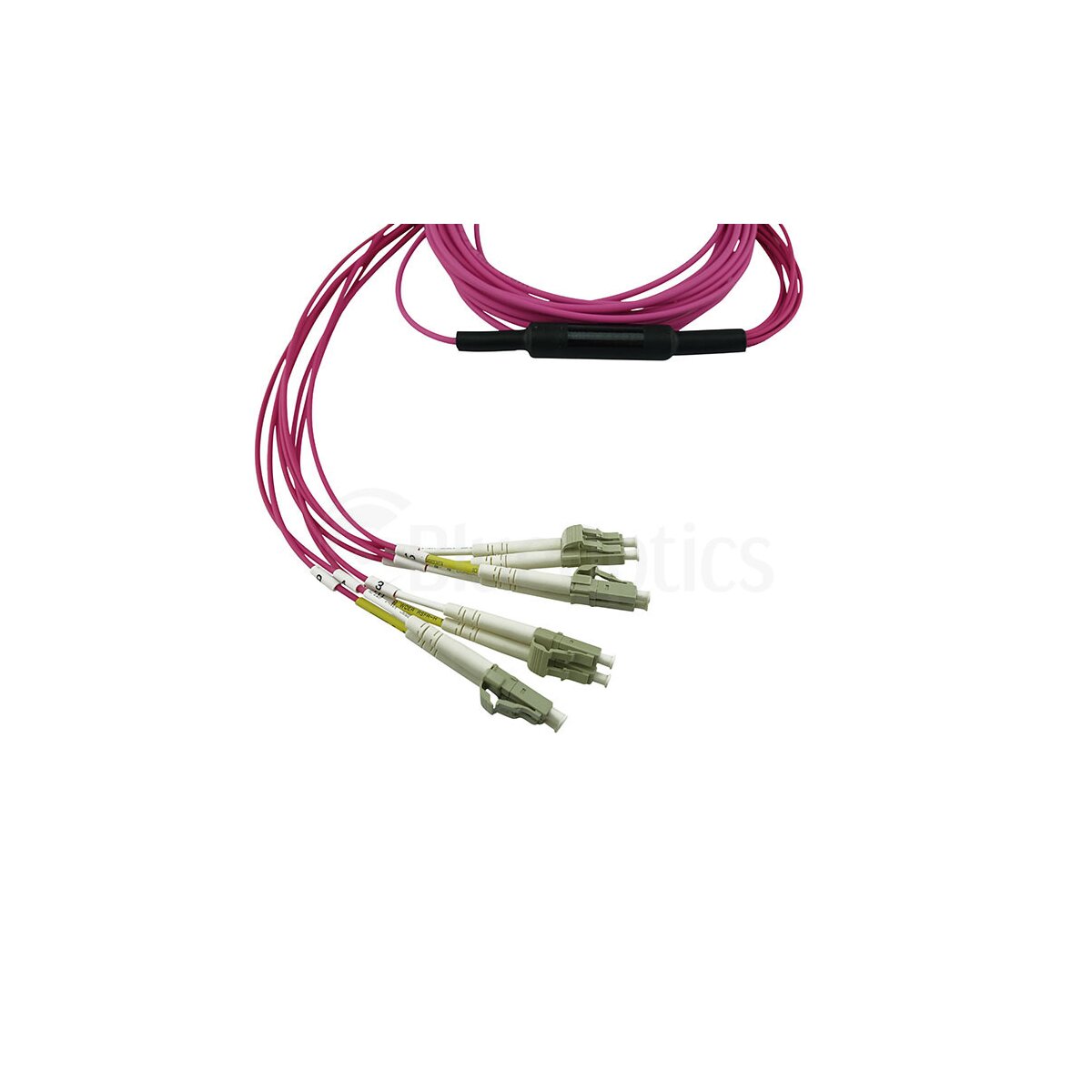 Lenovo 7Z57A03574 kompatibles MPO-4xLC Multimode OM4 Patchkabel 3 Meter