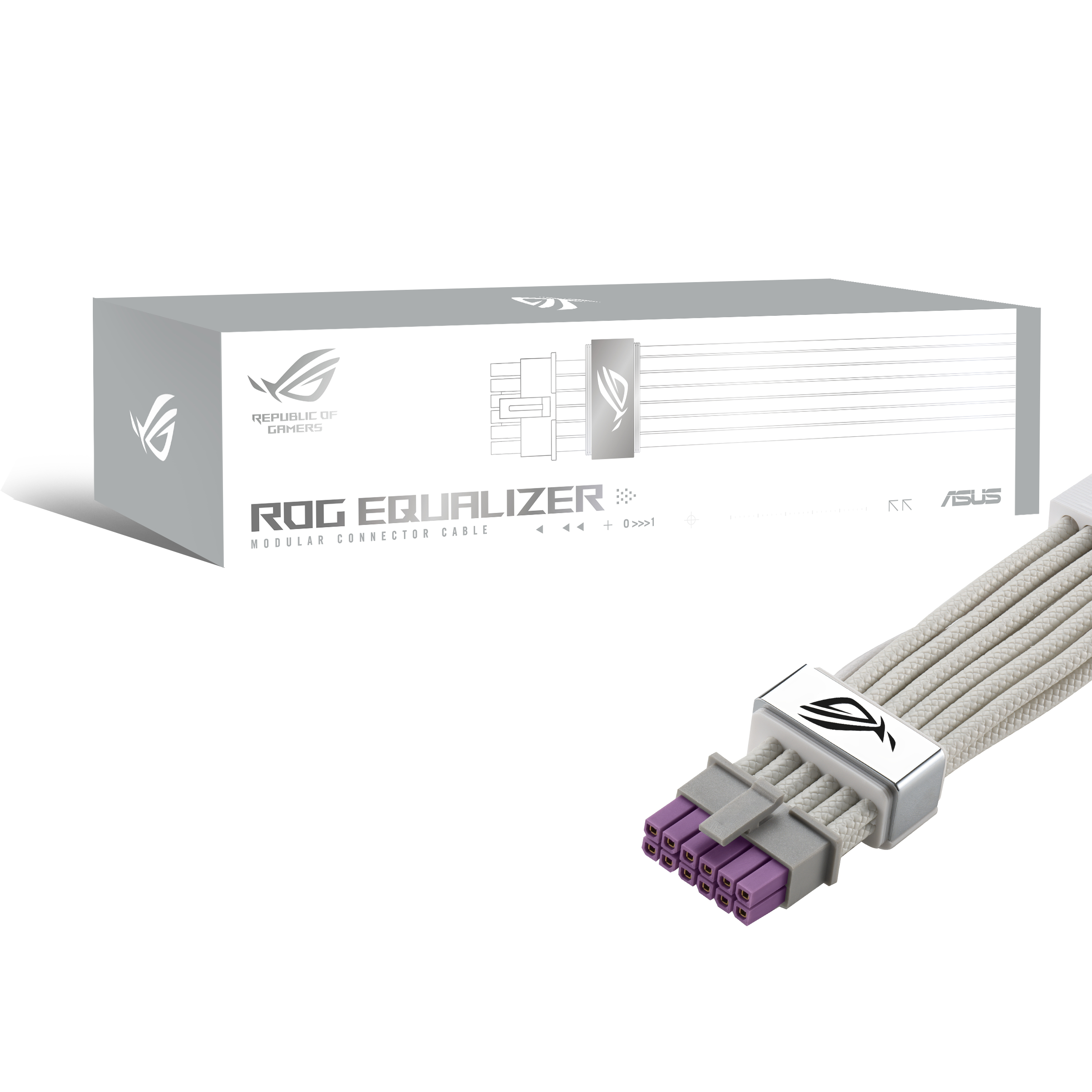 ASUS ROG Equalizer White Edition 0.75 m