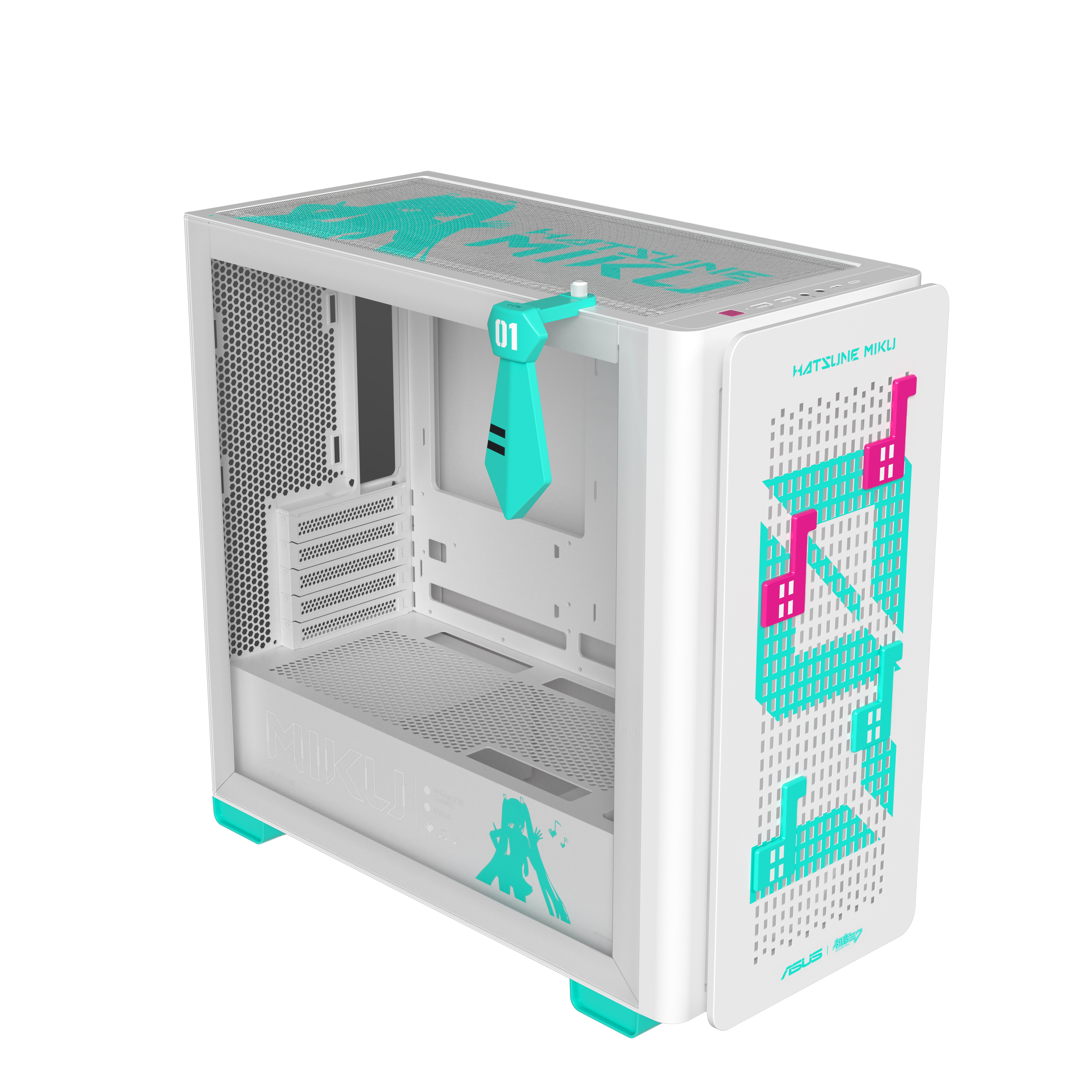 ASUS A23 Hatsune Miku Edition Turchese, Bianco