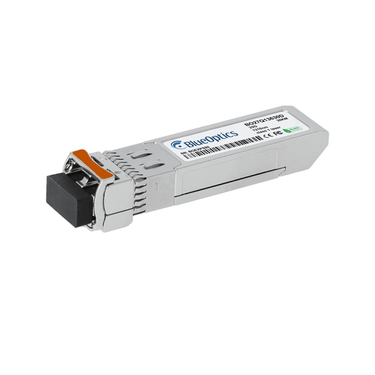 BlueOptics SFP28-25G-ERL-30-IX-BO module metteur-rcepteur de rseau Fibre optique 25000 Mbit/s