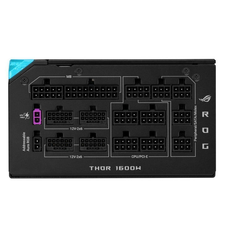 ASUS ROG -THOR-1600T3-GAMING-EVO power supply unit 1600 W 20+4 pin ATX ATX Grey