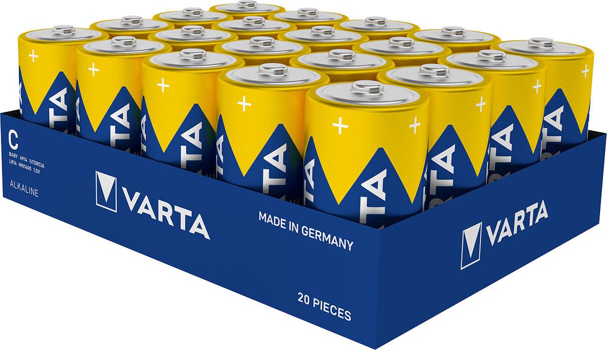 Varta Batterien LONGLIFE Power Baby C 1.5 V