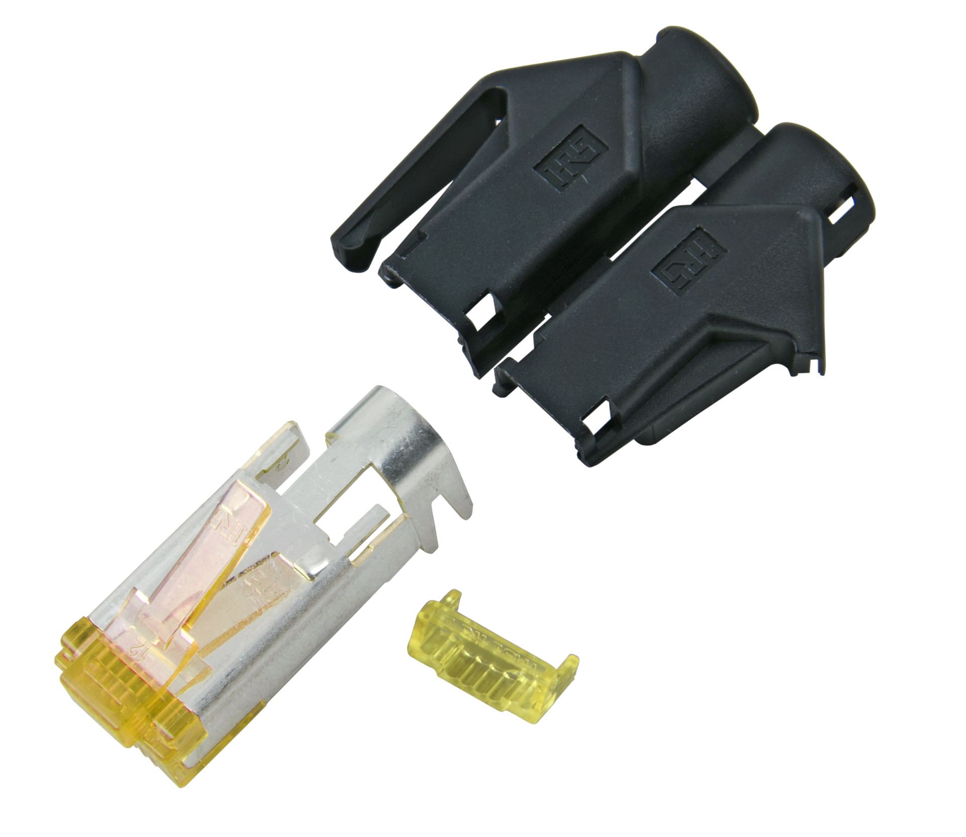 EFB Elektronik H7642.4-100 cavo di collegamento RJ-45 Nero